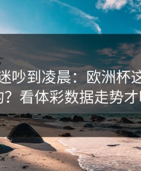 马竞球迷吵到凌晨：欧洲杯这场怎么输的？看体彩数据走势才明白