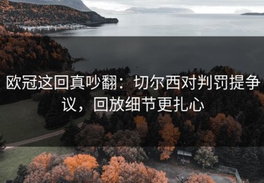 欧冠这回真吵翻：切尔西对判罚提争议，回放细节更扎心